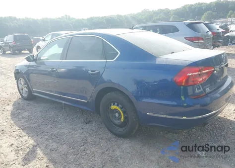 2016 Volkswagen Passat 1.8T S из США, поврежденный, VIN 1VWAT7A37GC051935